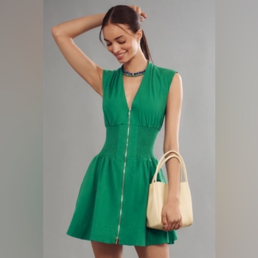 Anthropologie Tommie Cap Sleeve Dress